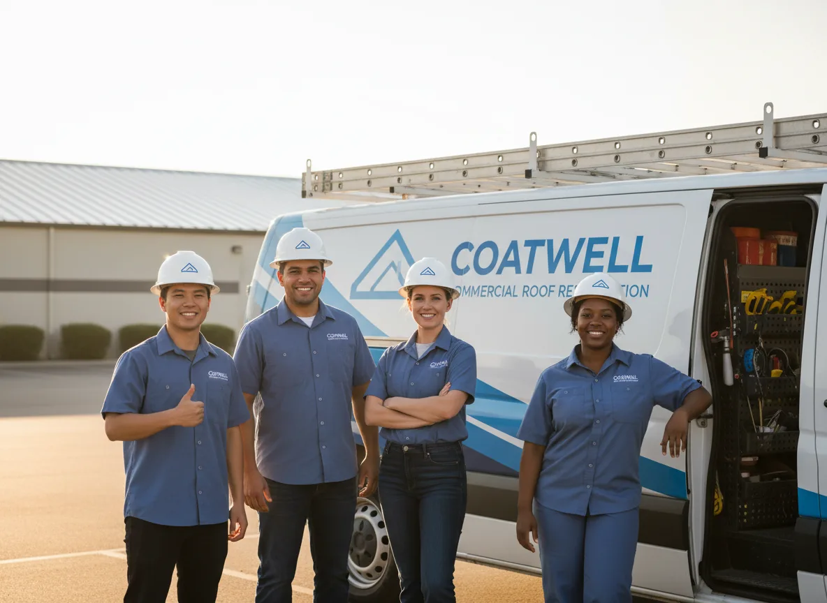 Commercial roof coating company in Temperanceville, VA
